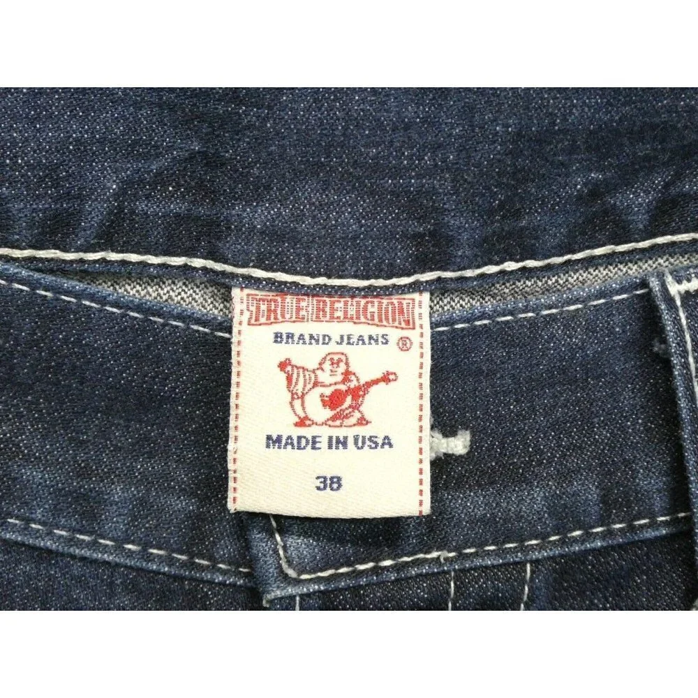 Vintage True Religion Jeans Mens 38‎ Geno Button Fly Waist 41